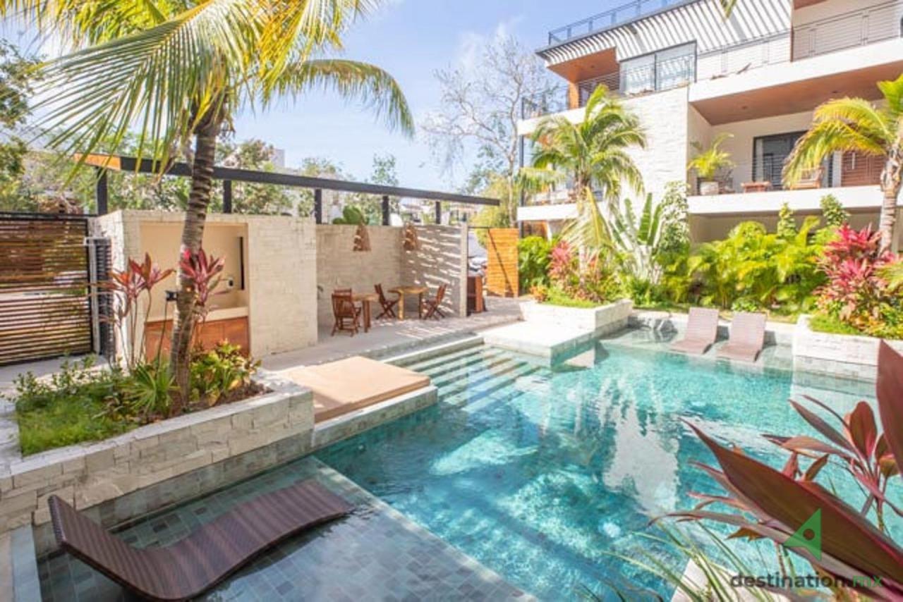 Luxury Apartment With Jacuzzi In Tulum Exterior foto