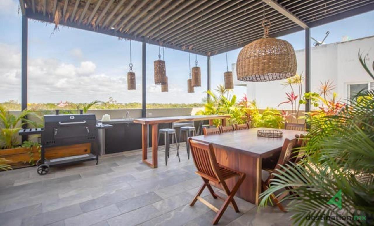 Luxury Apartment With Jacuzzi In Tulum Exterior foto